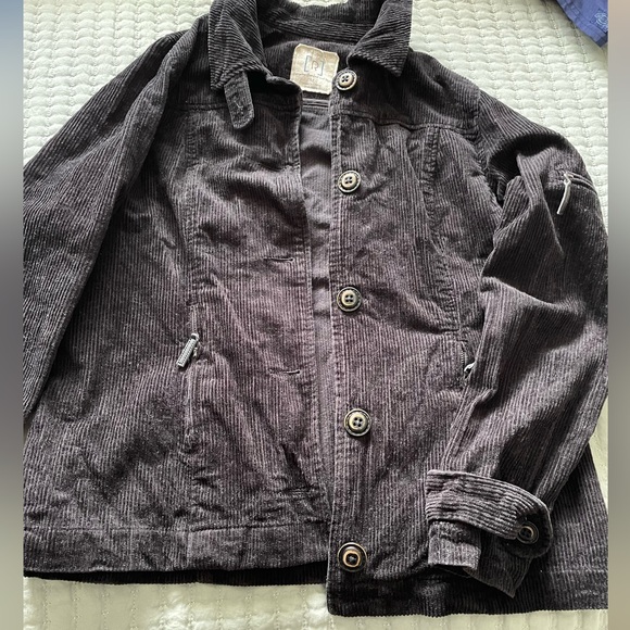 Relativity Charcoal Corduroy Jacket - Picture 1 of 2